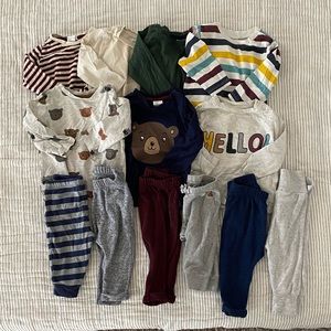 3-6 month top and bottom set